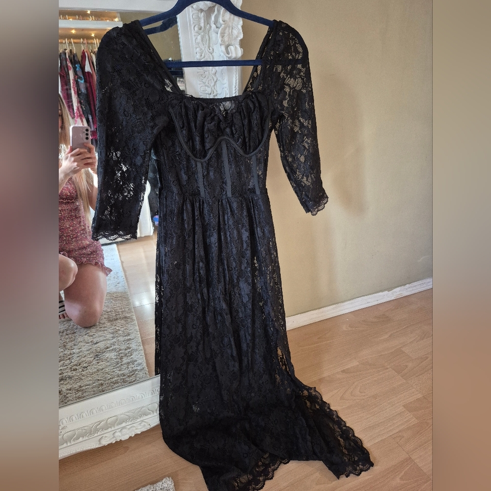 Sheer Lave Dress S